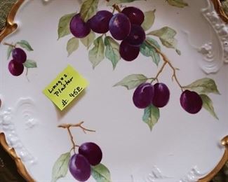 Lot 452  Large Limoges Fruit Carger    20