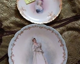 Lot 450   Group Lot 2 Portrait Plates    20