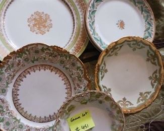 Lot 451 Group Lot Green China Pices   20 all