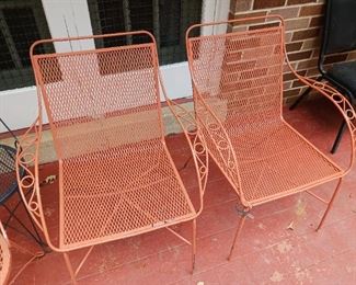 Set 2 Outside Patio Chairs   80