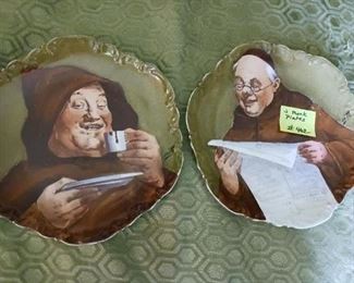 Lot 462   2 Monk Plates    10 