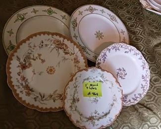 Lot 464  Group Lot Mixed China Plates  20 all