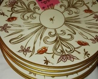 Lot 245 Set Vienna Limoges Luncheon Plates   30 set