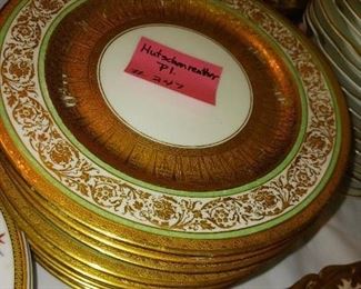 Lot 247  set Heuschen. Bavarian Salad Plates      50