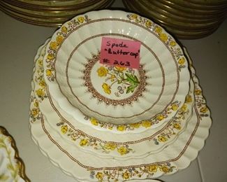 Lot 263  Group Lot Spode Buttercup     60 all