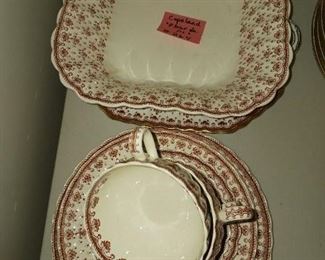 Lot 264  Partial set Spode "Fleur De Lis"     60 all