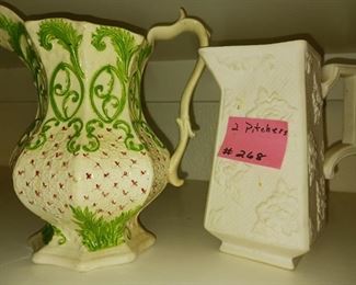 Lot 268   group lot 2 pitchers    20