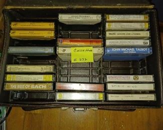 Lot 272   Cassette Tapes in Case   6