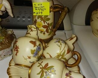 Lot 279 Group Lot of "Old Doulton Ewers Match, 30 all