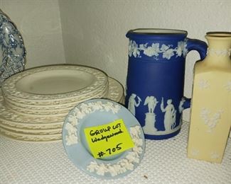 Lot 705 Group lot Misc wedgewood  80