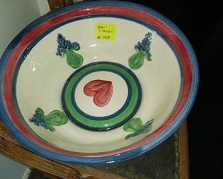Lot  707  Gail Pittman Large Bowl  20
