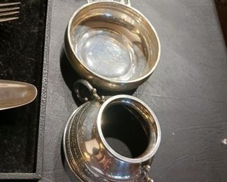 Sterling Porridger and Sterling small bowl frame 