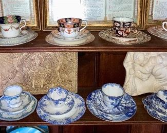 3-piece Sets $10 EACH   Normal Size cups and saucers