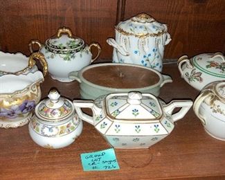 Lot 726 Group lot Creamers and sugar bowls  50 all