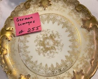 Lot 255  Group Lot German Limoges Plates   20 all