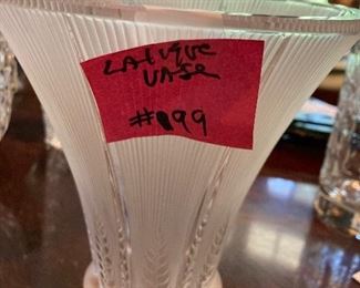 Lot 199    Lalique EPIS  Vase   200