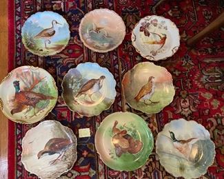 Lot 109   Choice on Game Bird Plates   20 EACH