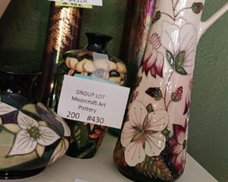 Lot 440   Moorcroft Pottery 3 pieces for  200 all