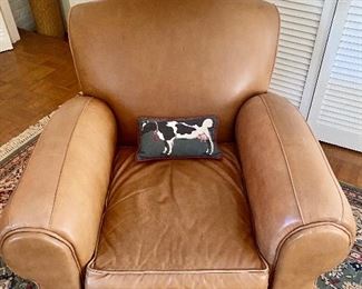 Leather Club Chair