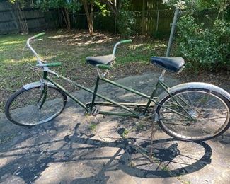Vintage Schwinn Tandem Bike 