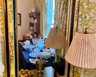 Decorative Floral Mirror