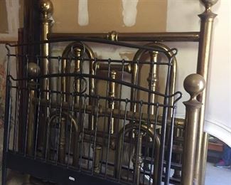 Antique head and footboards.