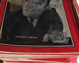 Vintage Time magazines from the 1960's