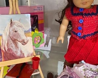 American Girl Dolls and a plethora of clothes and accessories. This is Sage