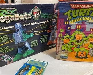 Lazer Mega Botz and Teenage Mutant Turtles