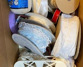 More lace, edgings and thread