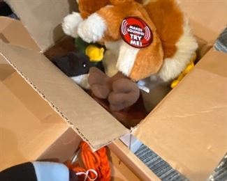 Dog toys and training CD's by Cesar Millan 