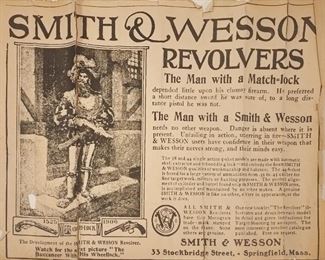 worn smith wesson poster