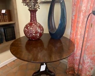 Antique pedestal table 