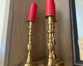 Brass Candlesticks 