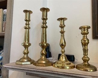 Brass Candlesticks 