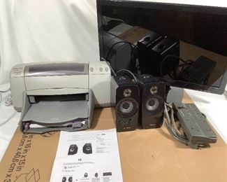 MECO317 HP Monitor, Deskjet Printer Creative Speakers