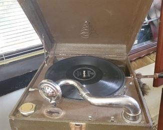Vintage Johavah Watchtower Phonograph 1930s Record Player