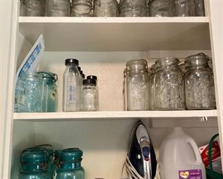Vintage Jars--Baby Bottles