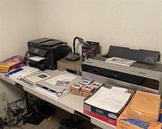 office items including this FAB PRINTER