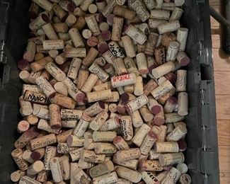 Tons of corks for projects 