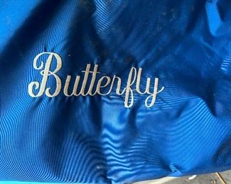 1973 Vintage Butterfly Barnett Sailboat; sail, & mast (have sailboat & trailer title)  Dilly Trailer