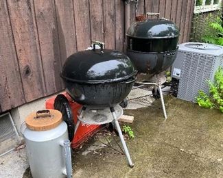 Charcoal grills