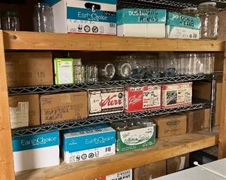 Canning jars & supplies