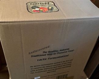 Harsch Gartopf fermenting crock; new in box