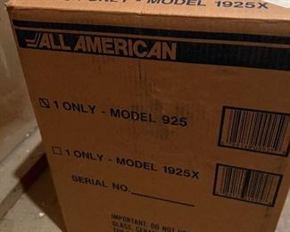 All American 25qt Pressure Cooker/Canner - Exclusive Metal-to-Metal Sealing System; model 925