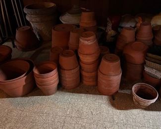 Medium & Large Clay pots