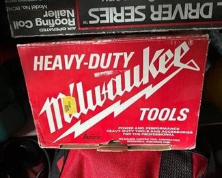 Vintage Milwaukee tools