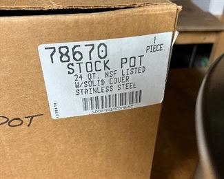 24 qt stainless steel stock pot
