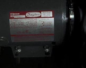 Thermally Protected Dayton Whole house exhaust fan ; Model 3K3710