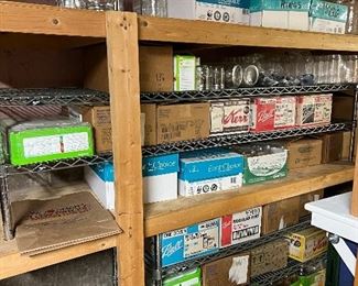 Ball jars; canning equipment